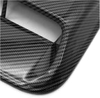 Car Universal Hood Vent Air Outlet Cover Compatible For Infiniti And Mazda Compatible For Tesla Hood Scoop Air Flow Intake Vent Cover(Bright Black)