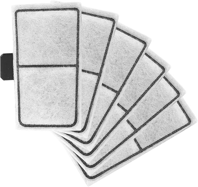 8pcs Filter Cartridges for Top Fin EF-S & BF5 BETTAFLO, 9.5x5.5cm/3.74x2.17in Aquarium Filter Replacement for Fish Tank Water Filtration