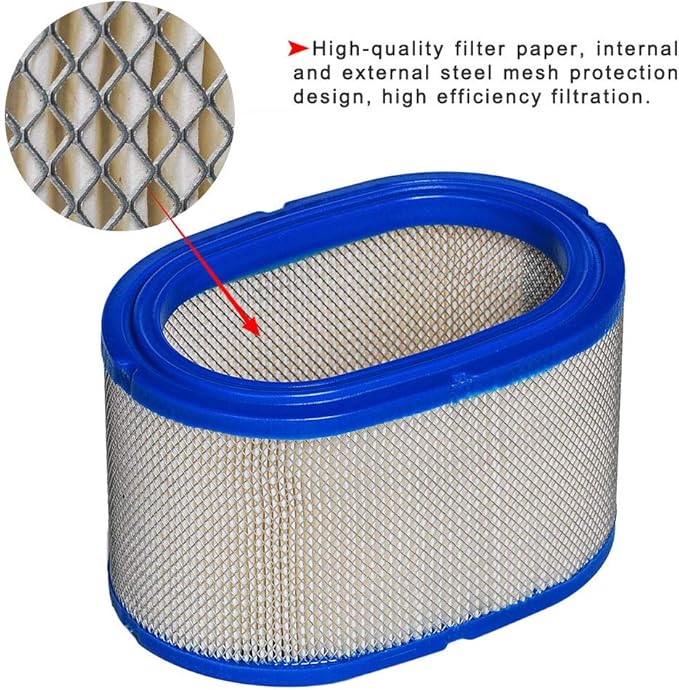 HIFROM Air Filter replacement for Onan 140-2897 1402897 Replaces replacement for Quiet Diesel QD HDKAJ HDKAK HDKAH HQD HQDPA HQDPC Generator Air Cleaner