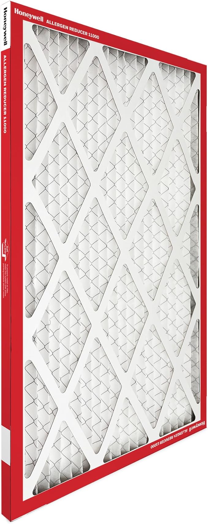 Honeywell 14x25x1 MERV 11 Allergen Reducer 11000 Electrostatic Pleated HVAC AC Furnace Air Filter (12-Pack) | Replacement Filter for Home Use | Made in USA