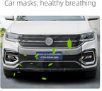 Car Grill Mesh – Premium Bug Screen for Automotive Grille, Radiator Protection, Debris Prevention with Durable Net (White)