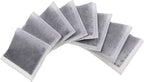 8 Pack Compact Activated Charcoal Odor Absorbing Filter Refill Deodorizer Compatible with iTouchless Cans 2.5 Gal, 3 Gal, 4 Gal and Other Small Trash Cans Under 8 Gallons with Filter Compartment