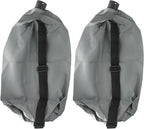 Wall Grinder Vacuum Bag for Dust- Self-Priming Sandpaper Machine, Dust Collector Replacement Part for Renovation Tools, Grey(2PCS)