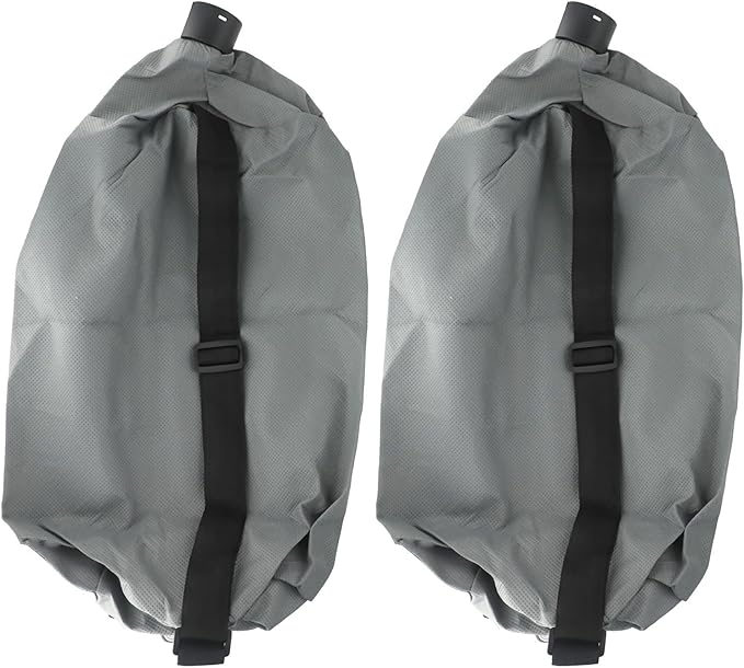 Wall Grinder Vacuum Bag for Dust- Self-Priming Sandpaper Machine, Dust Collector Replacement Part for Renovation Tools, Grey(2PCS)