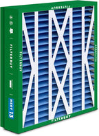 Filterbuy 21x23.5x5 Air Filter MERV 13 Optimal Smoke & Allergy Defense (4-Pack), Pleated HVAC AC Furnace Filters for Trane Perfect Fit & American Standard (Actual Size: 20.00 x 23.09 x 4.97)