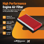 maXpeedingrods CA10234 Engine Air Filter Fits for INFINITI Q50 V6 3.5L/3.7L, for Nissan Cube, NV200, Versa 2007-2011, Replacement for PA5669, 16546-ED500