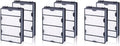 Nispira True HEPA Air Filter Replacement Compatible with Holmes Air Purifier HAPF600 HAPF600D HAPF600D-U2 Filter B, 6 Packs