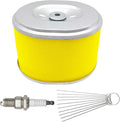 AFZE28 Air Filter for Honda GX 270 GX 240 8HP 9HP Engine Replaces 17210-ZE2-822 17210-ZE2-505 17210-ZE2-515 Lawn Mower Tiller Air Cleaner with Spark Plug