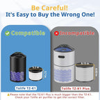 2 Pack TZ-K1 Replacement Filter Compatible With FreAire Air Purifier, VOOPNU DH-JH12, ToLife And MK01 MK06 Purifier, 3-in-1 Upgraded Filtration Filters, Activated Carbon and Pre-filter, JH12 Filter