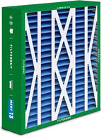 Filterbuy 17.5x21x5 Air Filter MERV 13 Optimal Smoke & Allergy Defense (4-Pack), Electrostatic Pleated HVAC AC Furnace Filters for Rheem, Ruud, and Protech (Actual Size: 17.13 x 20.63 x 4.38)