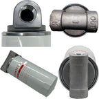 1200KTF7018 Fuel Filter 10 Micron 3/4" 18GPM 50PSI 10Micron Fuel Filtration F1810PM0 1200KTG9075 Fill-Rit Grainger FR112 FR1210G FR610G Fuel Transfer Tank Pump Diesel Gasoline Fuel Filters Assembly
