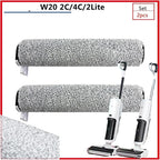 Vacuum Cleaner ，compatible For Xiaomi Mijia， W20 2c/ 4c/ 2lite Cordless Wet Dry Floor Cleaning Machine Scrubber Roller Brush Home Accessories(1pcs)
