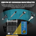 AUTOOL Automotive 6-Cylinder 110V GDI Fuel Injector Cleaning Machine,EFI Fuel Injector Cleaner Kit Tool,FSI Fuel Injector Tester Cleaner for All Petrol and Car Motorcycle