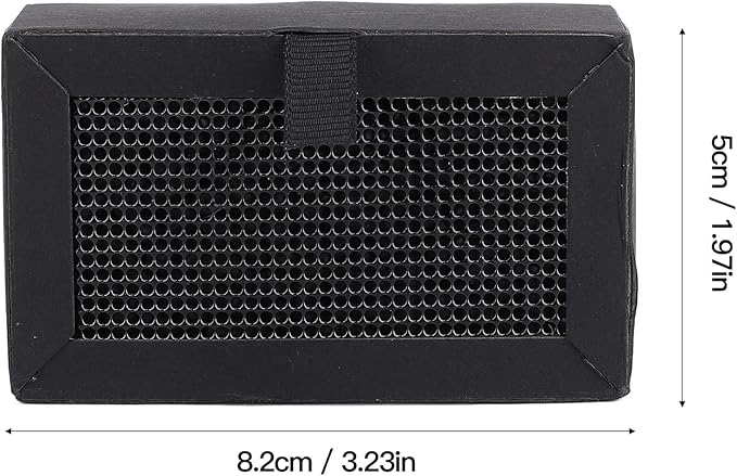 Activated Carbon Air Filters 5Pcs for 3D Printers | Absorb VOC Emissions and Odor Removal | Seamless Integration Purifiers for Clean Air Printing