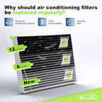 Engine and Cabin Air Filter Combo for Toyota Rav4 2016-2018 (Only for Hybrid 2.5l) Prius 2010-2015(Hybrid 1.8l) Nx300h 15-19, Lexus Ct200h 11-17 Cabin Filter #17801-37020 Cf10285-2 Pack