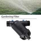 Gardening Filter Irrigation Filter Y Type Mesh Drip Irrigation Filtration Equipment for Greenhouse Agricultural Farm Garden Plastic MNPT 2in DN50 120mesh (Small)