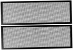 2Pcs Floor Register Cover Trap, 5x9 Inch Magnetic Air Vent Filter Floor Vent Covers Screen for Home, Dustproof Mesh Filters Net Trap Keeps Flies, Coin, Pet Hair, Food Out Covers
