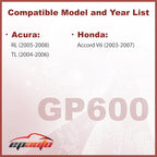 EPAuto GP600 (CA9600) Engine Air Filter, Replacement for Honda Accord V6 (2003–2007), Acura TL (2004–2006), RL (2005–2008) – Rigid Panel Filter for 3.0L/3.2L/3.5L V6 Engines