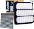 Engine & Cabin Air Filter Kit for CRV (2023-2025) 1.5L Gas, Civic (2022-2025) 1.5L Gas, (NOT for Hybrid /2.0L) Replaces 17220-64A-A00, 80292-TF0-G01