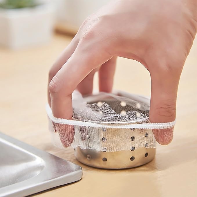 Disposable Sink Strainer Mesh Bags - Kitchen Accessories Sink Drain for Collecting Kitchen Food Waste Leftover Garbage (800)