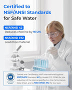 Waterdrop NSF Certified Water Filter, Replacement for All PUR®, PUR®PLUS Faucet Filtration Systems, Pur® RF-9999® Faucet Water Filter (2 Count), Model No.: WD-C08A