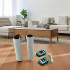 5PCS Vacuum Attachments For Bissell For CrossWave 3831 HF2 3845 3847 3848 No. B0555, 1637755, 1632973, Roller Brush, Washable Filter, Floor Scrubber Brush, Wet Dry Vacuum Accessories