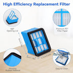 3882 Roller Brush Filter Replacement Part Compatible with Bissell CrossWave OmniForce 3882/3883 /3967F/3970F,3 Brush Rollers,3 Heap Filter,1 Cleaning Brush Accessories Kit