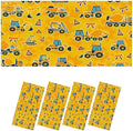 4 Pcs Fluorescent Light Covers for Ceiling Lights Construction Equipment Traffic Cones Yellow Decorative Magnets Light Filters for Office Home Classroom Must Haves 4’ x 2’