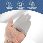 uxcell 500 Mesh 39" x 10" Woven Wire Mesh, 316 Stainless Steel Air Vent Filter Screen, Window Screen Mesh for DIY Projects Vents Cover Filtration Animals Fence