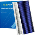 PHILTOP Premium Cabin Air Filter w/Dual Activated Carbon, Compatible with CF10553 Nissan Frontier 2005-2021, Pathfinder 2005-2012, Xterra 2005-2015, NV2500 2012-2015, NV1500 2012-2015