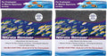 PENN-PLAX Nitrate Reducer Aquarium Filter Media Pad – Easy to Cut into Any Size Your Filter Requires – 10” x 18” (Pack of 2)