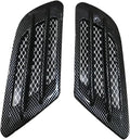 Universal Car Hood Scoop Air Intake Vent Cover Compatible With Golf 4 5 6 7 Compatible For Mazda CX5 Compatible For BMW F10 F30 E90(Carbon look)