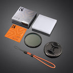 K&F CONCEPT 46mm MC UV Lens Protection Filter with Lens Cap Cleaning Cloth Optical Glass Ultra Slim 18 Multi-Layer Coatings Camera Lens UV Filter (K-Series)