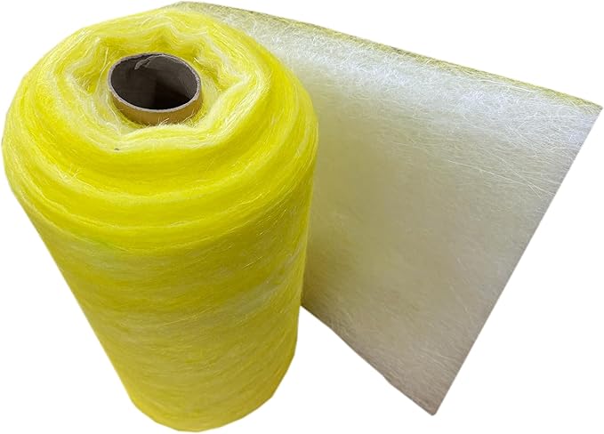 wioboy Paint Booth Exhaust Filter Roll (30" x 200ft), 22 Gram Heavy Duty Fiberglass Paint Arrestor for Spray Booth