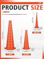 Hydraulic Oil Service Plugs Large Medium Small Sizes Multi Pack Rubber Drip Proof Hose Plugs Industrial Hydraulic Kit for Irrigation, 3 Sizes(35 Pcs,Orange)
