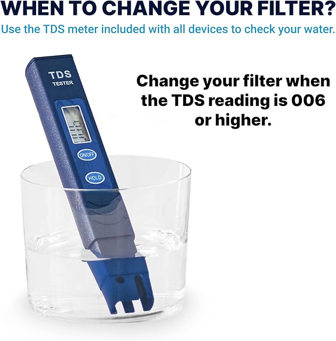 ZeroWater Official Replacement Filter - 5-Stage 0 TDS Filter Replacement - System IAPMO Certified to Reduce Lead, Chromium, and PFOA/PFOS, 3-Pack