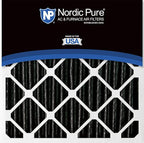 Nordic Pure 20x20x5 (Actual Size: 19 5/8 x 19 7/8 x 4 3/8) Honeywell/Lennox Replacement Odor Reduction Merv 8 Filter 1 PK