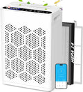DAYETTE Air Purifiers for Home Large Room Up to 2400 Ft² with Fragrance, Smart WiFi Alexa Control,Auto Mode, HEPA Air Purifier with Washable Prefilter for Bedroom, Dorm Room, Pets, Office