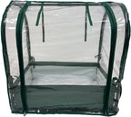 Mini Tabletop Garden Greenhouse Nursery Plant Cover Tent Humidity Domes for Indoor and Outdoor Home Gardening Germination and Seedling Propagation - 28x20x28 Inches(PLGH7050PD)