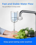 [Alkaline] Waterdrop NSF Certified Water Filter, Replacement for All PUR®, PUR®PLUS Faucet Filtration Systems, Pur® RF-9999® Faucet Water Filter (2 Count), Model No.: WD-C08A