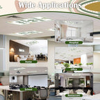 Fluorescent Light Covers - Classroom Covers for Ceiling Lights, 1 PCS 4 x 2 Feet Magnetic Light Filters, Classroom, Office Decor (You can do Yourself)