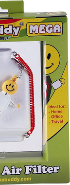Smoke Buddy Mega Personal Air Purifier Cleaner Filter Removes Odor - White