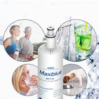 Maxblue Replacement for GE® RPWFE®, RPWF (with CHIP) Refrigerator Water Filter, Compatible with WSG-4, WF277, GFE28GMKES, PFE28KBLTS, GFD28GSLSS, PWE23KSKSS, GYE22HMKES, DFE28JSKSS, 3 Filters