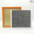 JTBU370-9895 Engine & Cabin Air Filter for Ford Mustang 2005 2006 2007 2008 2009.Replacement for CF10370,4R3Z-19N619-AA,4R3Z-9601-AA,CA9895.