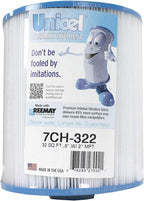 Unicel 7CH-322 32 Square Foot Media Replacement Hot Tub Spa Filter Cartridge with 275 Pleats (6 Pack)