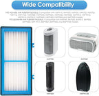 (6 Pack) AER1 Filter 2 HEPA Filters + 4 Carbon Booster Filters Compatible With Holmes AER1 Type Total Air Filter, HAPF30AT And HAP242-NUC, Replacement HEPA Filter Kit