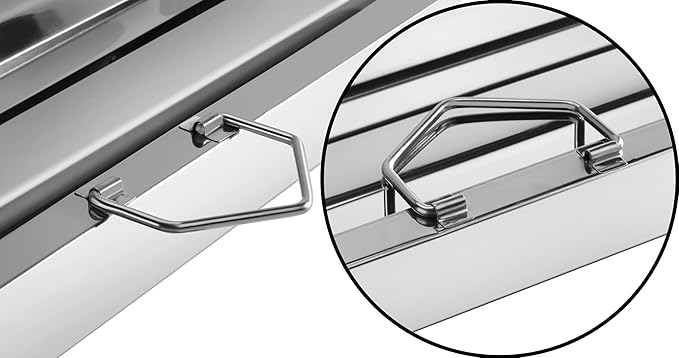 New Star Foodservice 54408 Stainless Steel Hood Filter 20" W x 25" H, Set of 6