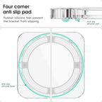 Transparent Acrylic mac Studio Stand, Built in Detachable air Filter Suitable for Mac Studio M2 Max, M2 Ultra, M1 Max, M1 Ultra Accessories，Cooling Desktop Bracket Mount