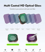 UV Lens Filter for Insta360 Ace Pro2, Ultra Clear Protection Shield, Scratch-Resistant Coating Guards Camera Lens from Dust, Drops, and Impacts, HD Glass