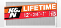 K&N 12X24X1 HVAC Furnace Air Filter, Lasts a Lifetime, Washable, Merv 13, the Last HVAC Filter You Will Ever Buy, Breathe Safely at Home or in the Office, HVC-13-11224